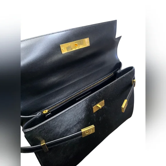 YSL Pony Hair Manhattan Bag - Picture 11 of 14